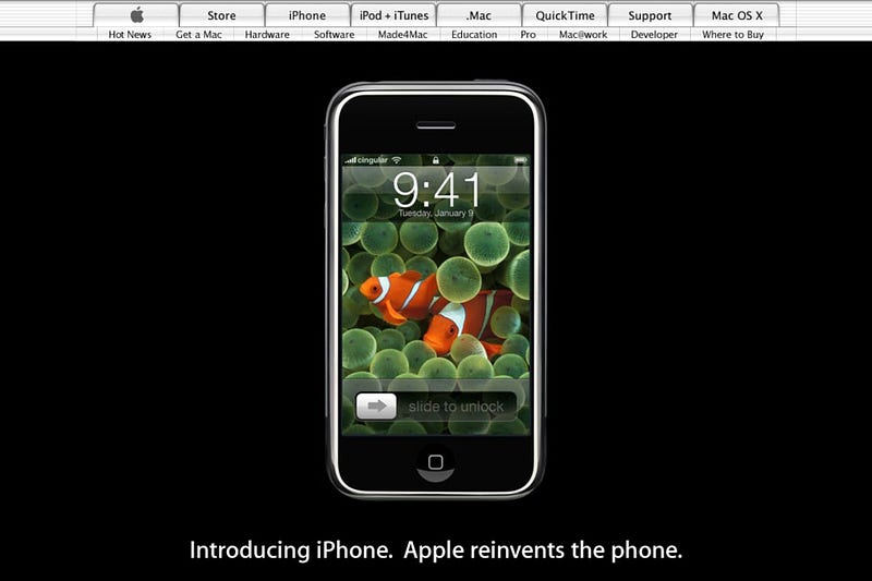 Clownfish Wallpaper inspired by the original iPhone