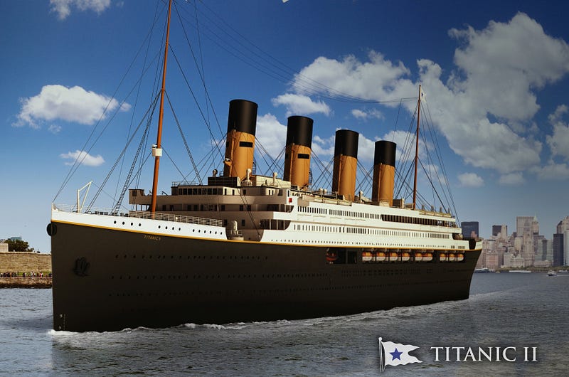 Replica of Titanic II set to sail in 2022