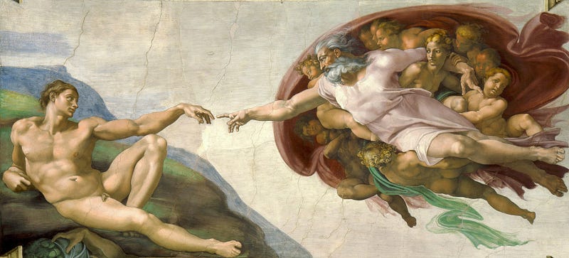 Michelangelo's artistic inspiration and creativity