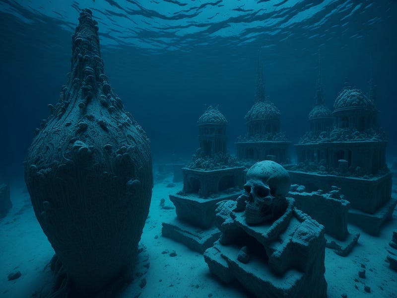 Underwater archaeological site in Malta