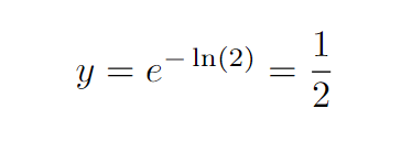 Area bisected by y = 1/2