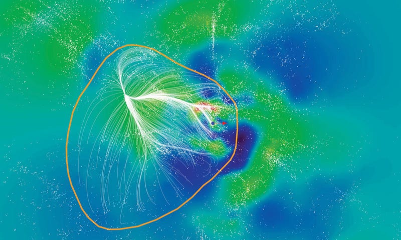 Simulation of the Laniakea supercluster of galaxies