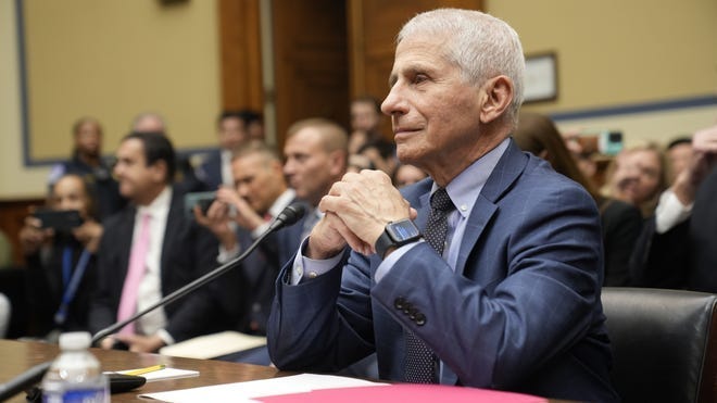 Fauci's testimony during a House hearing on the pandemic