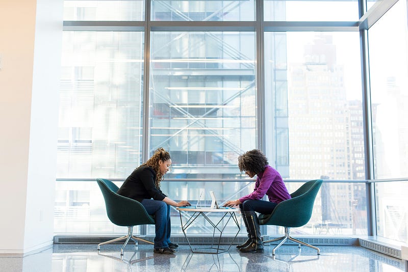 A couple having a serious discussion