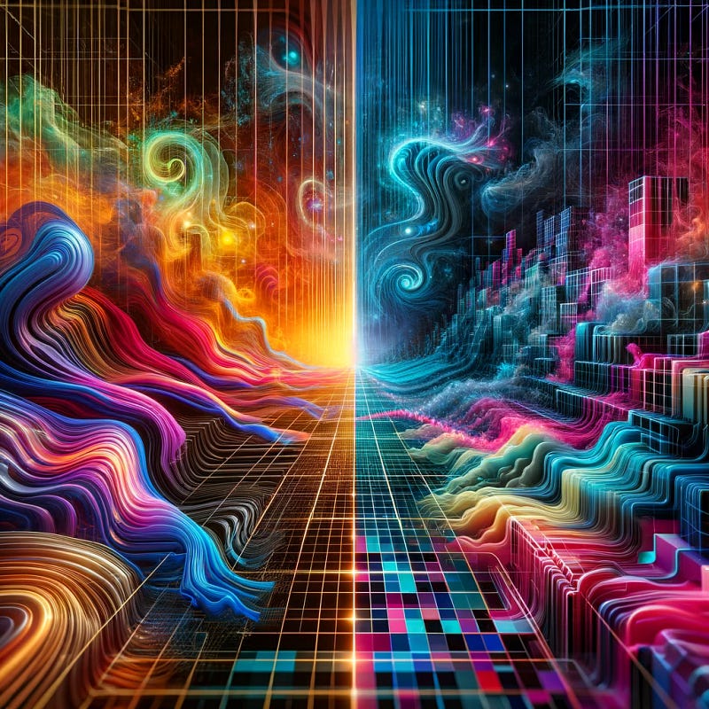 Visual representation of noise affecting quantum circuits