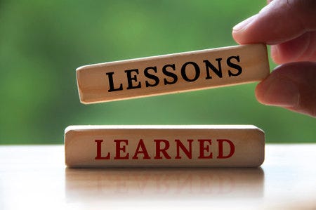 Reflecting on lessons learned over 23 years