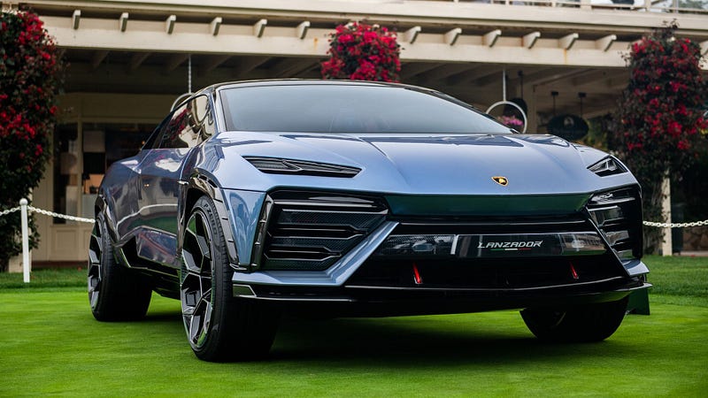 Lamborghini Lanzador showcasing advanced technology