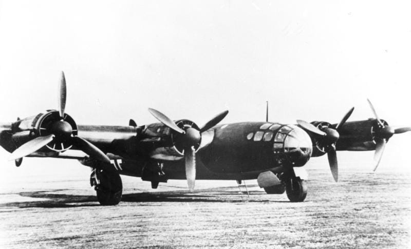 Messerschmitt Me 264, a contender for the Amerikabomber