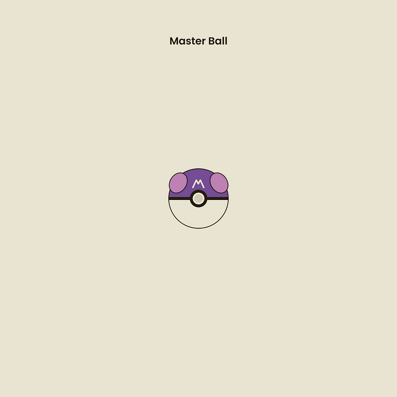 Master Ball design