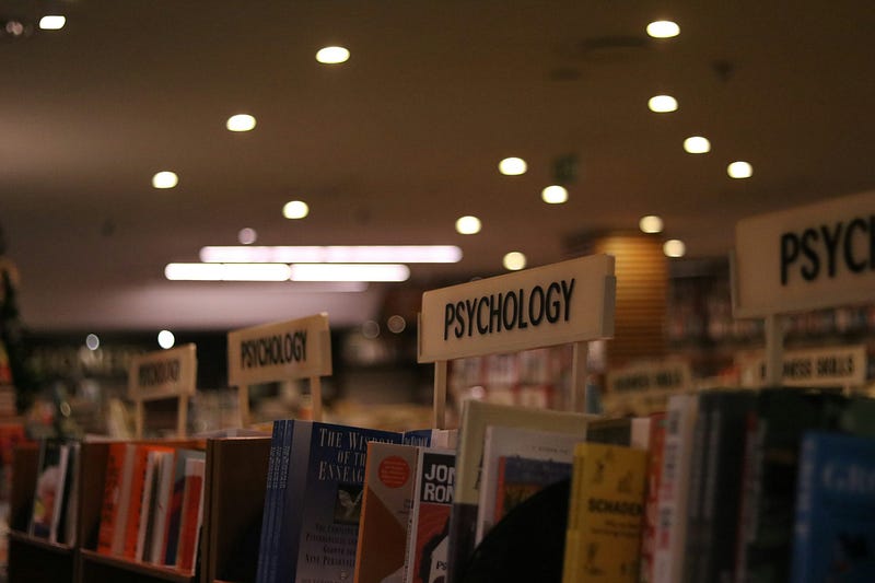 An engaging collection of psychology books