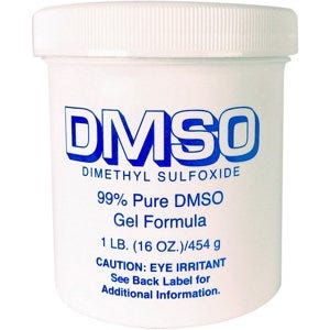 DMSO, a controversial solvent used for pain relief