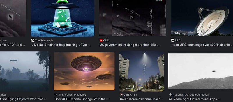 UFO Sightings and Government Transparency