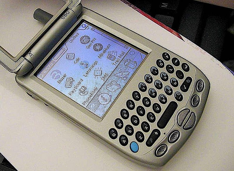 Treo smartphone, an early Palm device