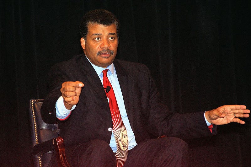 Neil deGrasse Tyson advocating for scientific literacy