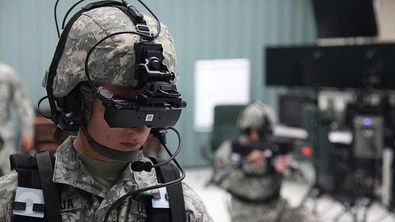 Virtual reality therapy for military personnel