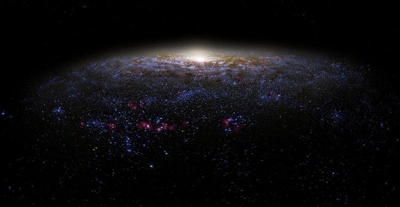 Visualization of the Milky Way's galactic underworld