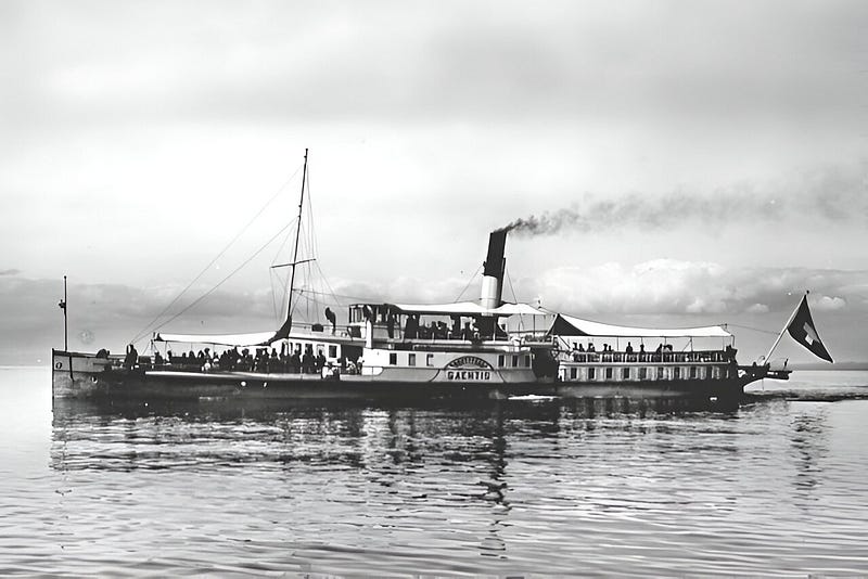 The Alpine Titanic on Lake Constance