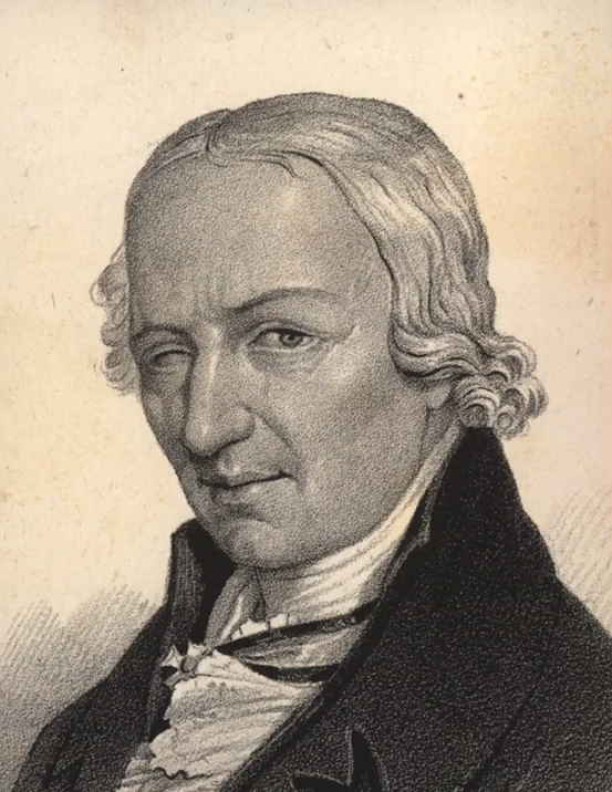 Portrait of Johann Bode, notable astronomer